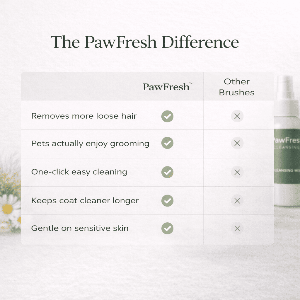PawFresh™ Clean System - Less Hair, Cleaner Home