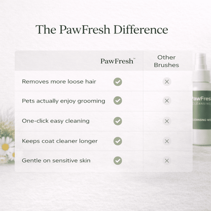 PawFresh™ Clean System - Less Hair, Cleaner Home